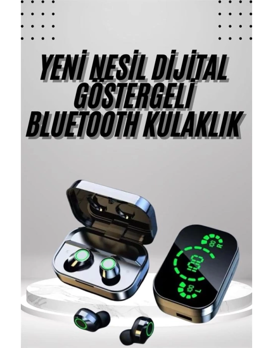 2025 Model Bluetooth Kulaklık Telefon Şarj Edebilen Çağrı Cevaplama Dijital Göstergeli