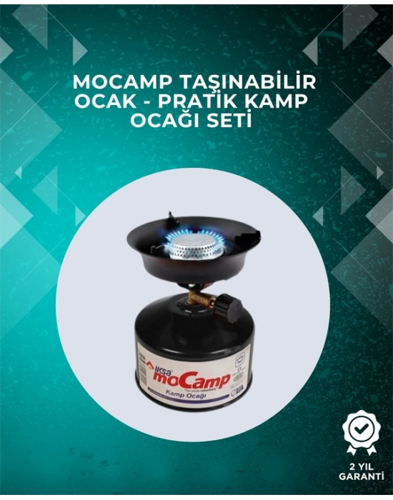 220 gr Gaz Tüpüyle 4 Saat Yanabilen Verimli Kamp Ocağı