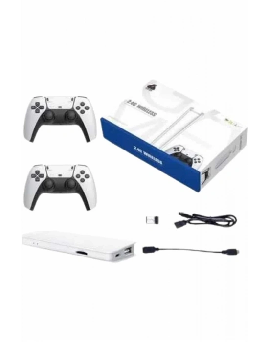 2.4 GHZ Oyun Konsolu Çift Konsol 4K Ultra Hd Game Stick