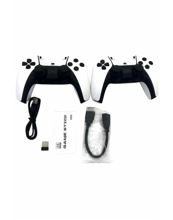 2.4 GHZ Oyun Konsolu Çift Konsol 4K Ultra Hd Game Stick