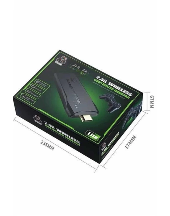 2.4g Uyumlu Kablosuz Çift Kol Atari Retro 20000 Oyun Game Stick