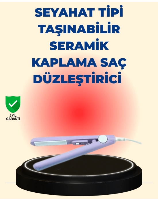 2’si 1 Arada Saç Düzleştirici ve Bukle Maşası – Düz ve Kıvırcık Saçlara Uygun Çok Yönlü Kullanım