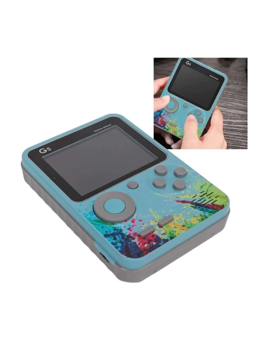 3 İnç Ekran 500 Oyunlu Game Box Mini Taşınabilir Oyun Konsolu