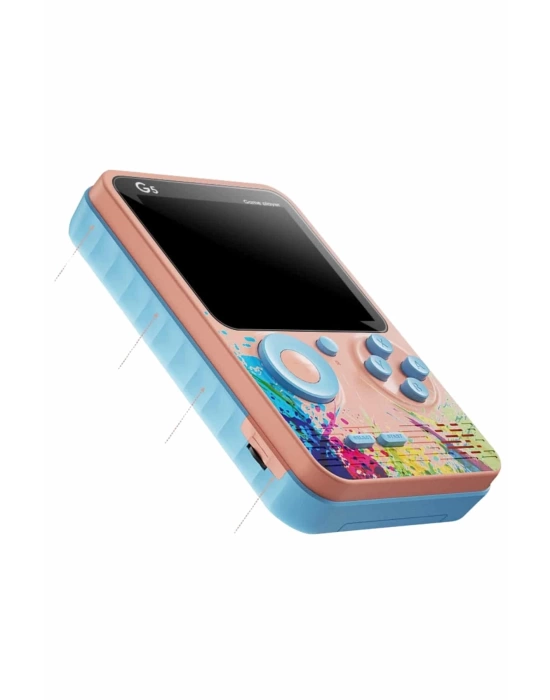 3 İnç Ekran 500 Oyunlu Game Box Mini Taşınabilir Oyun Konsolu