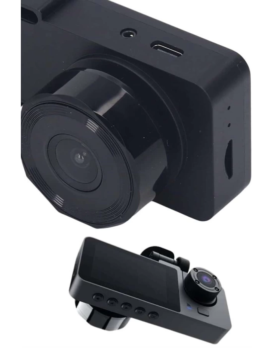 3 Kameralı 2 İnç 1080P Araç İçi Kamera Sürüş Kamerası CarPlay