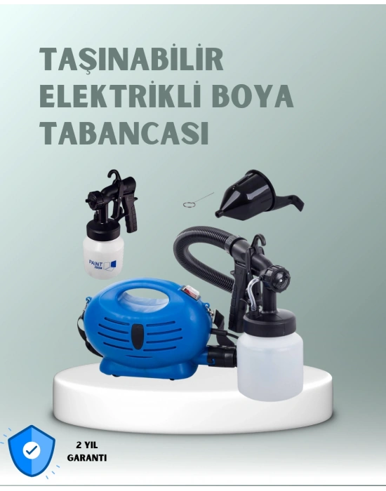 3 Modlu Püskürtme Özellikli Boya Cihazı-Damlama Yapmayan