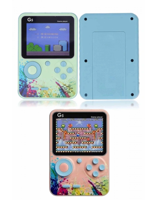3.5 İnç Klasik Retro LCD Ekran 500 Oyunlu Oyun Konsolu Taşınabilir