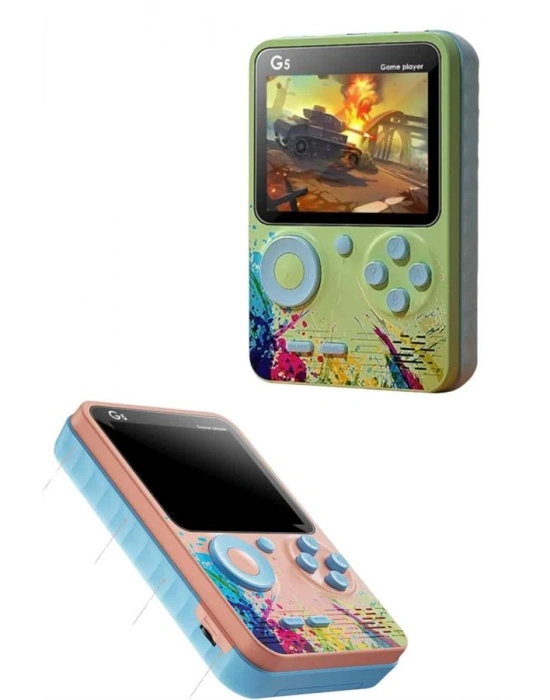 3.5 İnç Klasik Retro LCD Ekran 500 Oyunlu Oyun Konsolu Taşınabilir