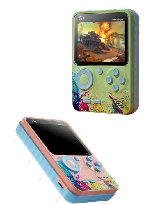 3.5 İnç Klasik Retro LCD Ekran 500 Oyunlu Oyun Konsolu Taşınabilir