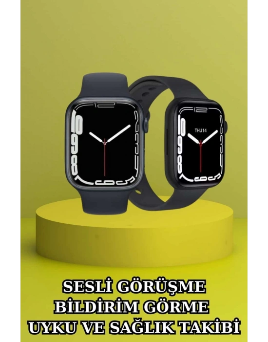3.Nesil TWS Bluetooth Kulaklık ve Dokunmatik Ekran Akıllı Saat Sesli Görüşme