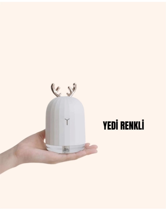 4–8 Saat Çalışma Süreli USB Portatif Masa Nemlendirici