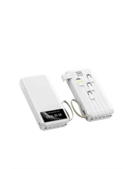 4 Çıkışlı 20.000 MAH Powerbank Taşınabilir Çoklu Giriş