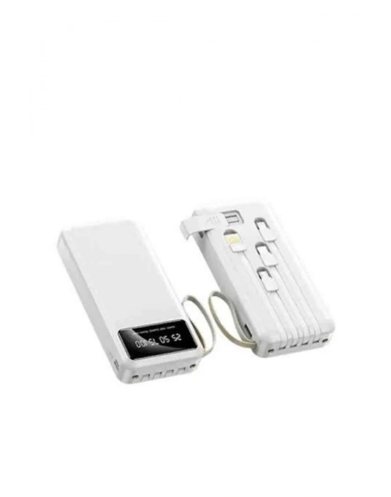 4 Çıkışlı 20.000 MAH Powerbank Taşınabilir Çoklu Giriş