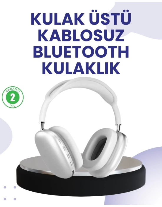 400 mAh Bataryalı Kablosuz Kulaklık | BT 5.0, Müzik & Görüşme