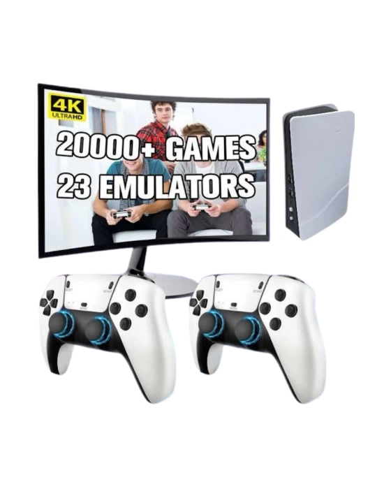 4k Hd 2.4g Kablosuz Kol 3000 Oyunlu Game Station Retro Atari Game Box