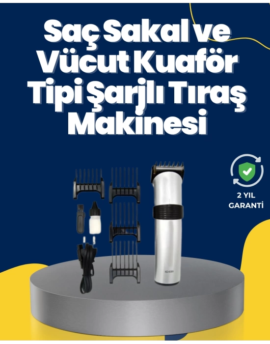 5 Farklı Kesim Tarağıyla Gelen Çok Amaçlı Tıraş Cihazı