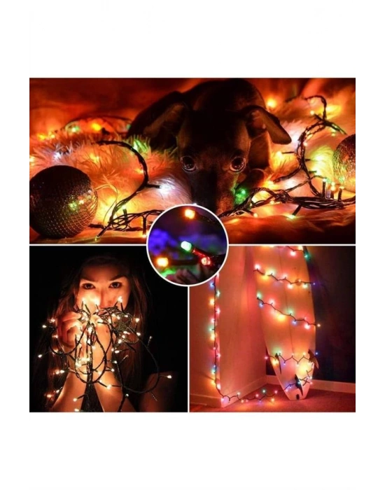 5 Metre Ampul LED Işık Renkli RGB Çok Renkli Led Aydınlatma