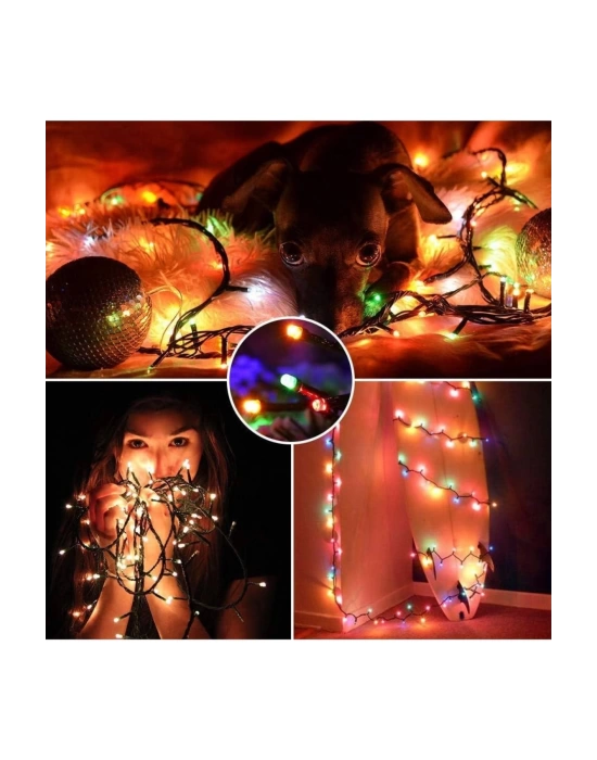 5 Metre Ampul LED Işık Renkli RGB Çok Renkli Led Aydınlatma