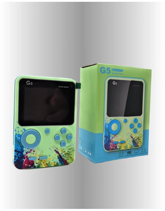 500 Oyun Hafızalı G5 Game Box – Renkli LCD Ekranlı