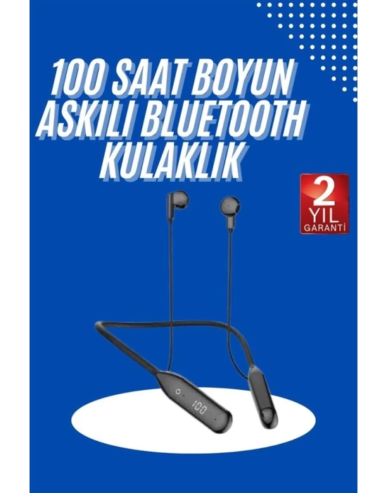 60 Saat Uyumlu Bluetooth Kulaklık Kablolu ANC Özellikli Kulaklık