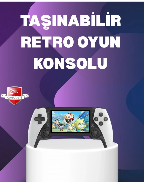64GB Hafızalı Emülatör Destekli Oyun Konsolu
