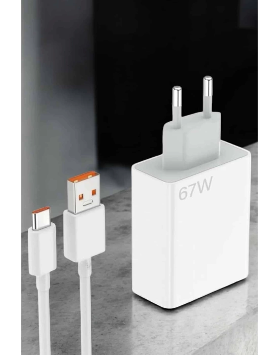67W Şarj Aleti Turbo Hızlı Type-C Şarj