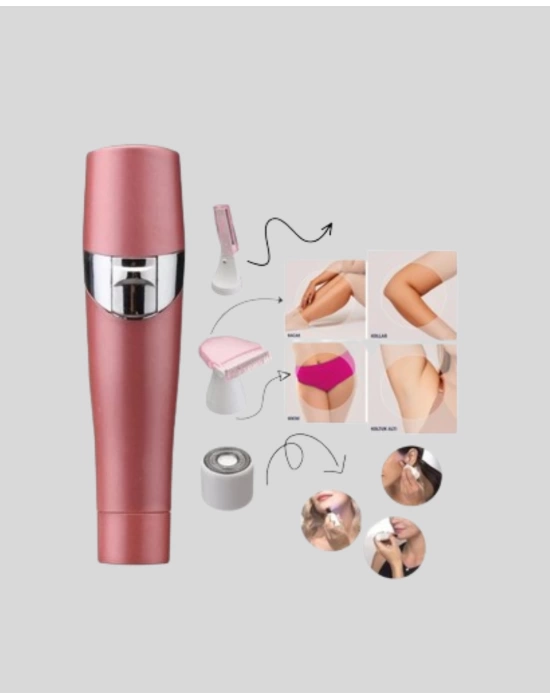 Acısız ve Hassas Tüy Temizleme Cihazı – 3 Başlıklı