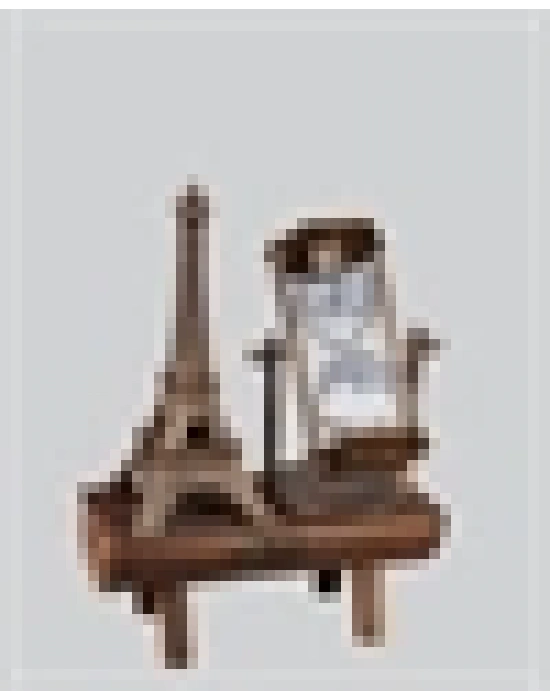 Ahşap Kum Saati – Vintage Tasarımlı Masa Dekoru