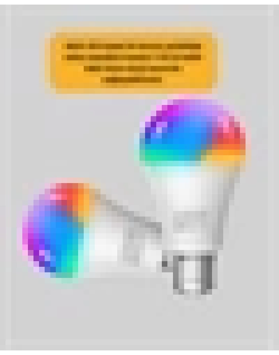 Akıllı 9W RGBW LED Ampul, tasaruflu romantik ışıklı