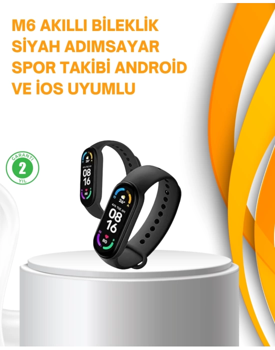 Akıllı Bileklik – Kalp Atışı, Uyku, Adımsayar ve Bildirim Takibi
