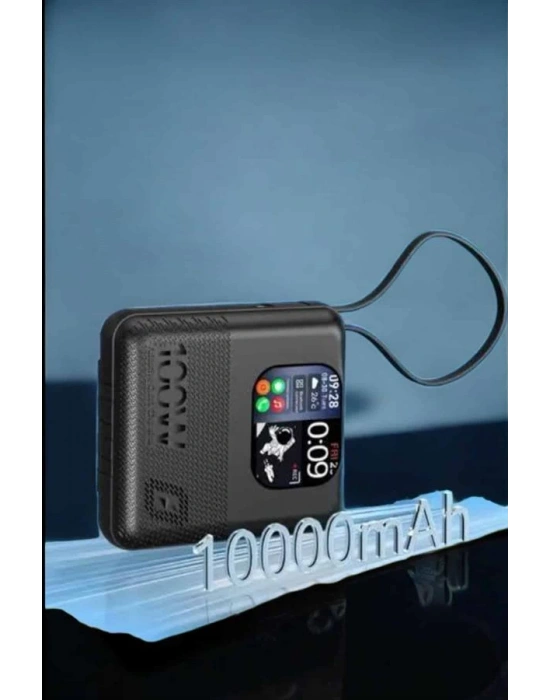 Akıllı Powerbank 10.000 MAH Müzik Dinleme Mesaj Gönderme Arama Cevaplama