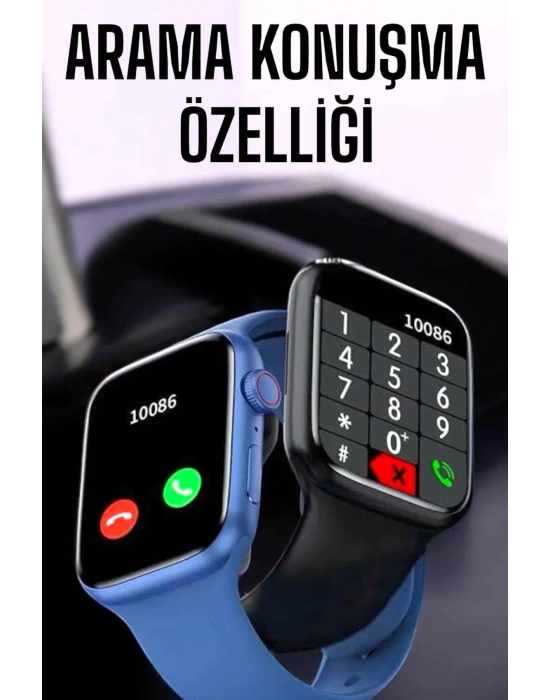 Akıllı Saat Amoled Ekran Yeni Nesil Bluetooth Bağlantılı