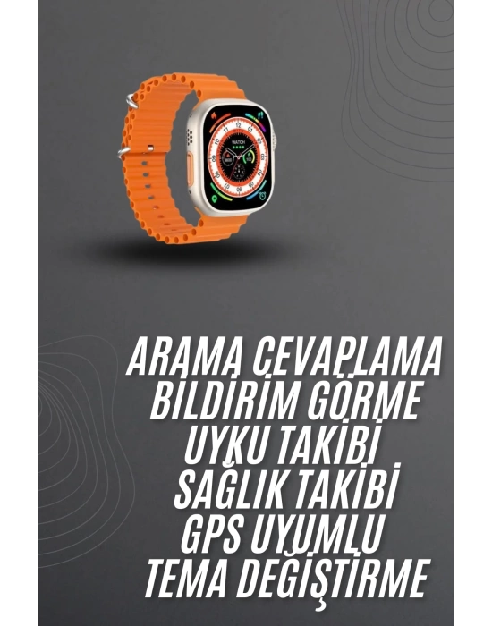 Akıllı Saat Arama Cevaplayan Bildirim Görme Yeni Nesil Bluetooth Bağlantılı