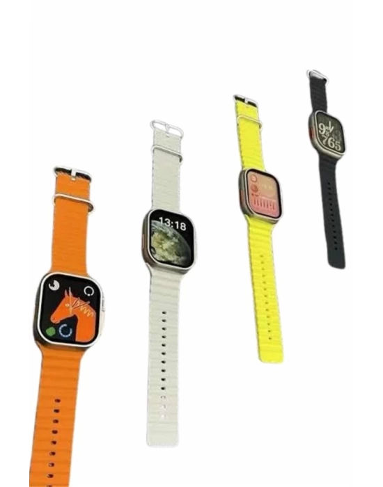Akıllı Saat Bleutooth Bağlantılı Akıllı Saat Amoled Ekran 49 MM