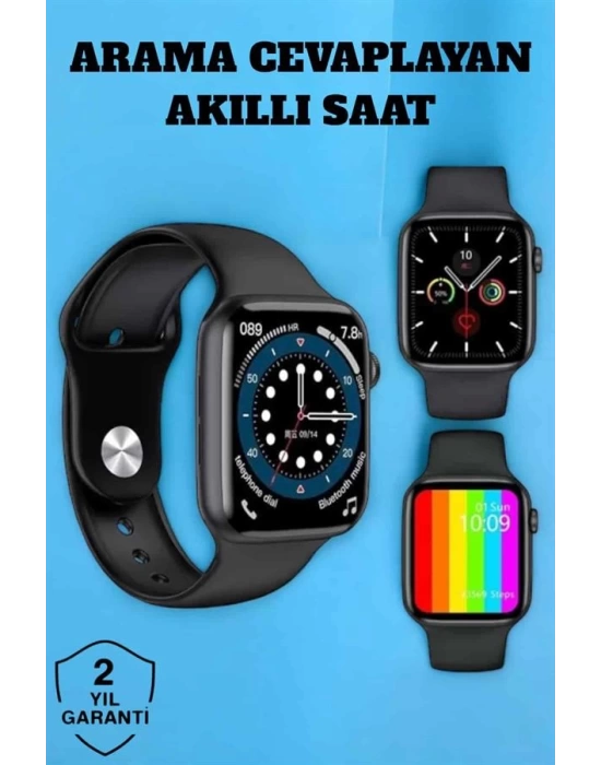 Akıllı Saat Bluetooth Bağlantı ve 24 Saat Sağlık İzleme GPS Arama Cevaplama