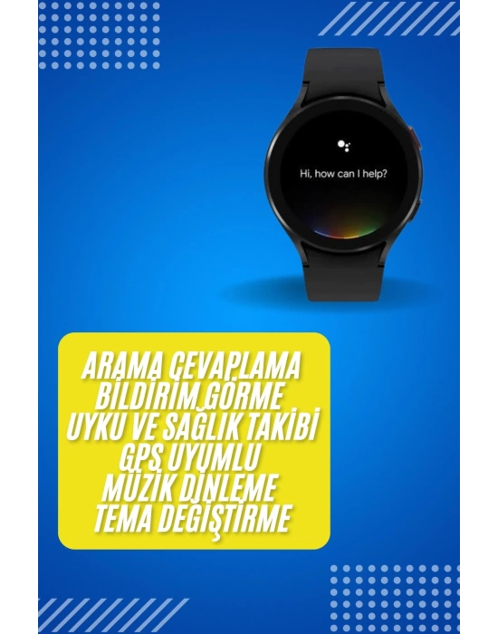 Akıllı Saat Çok Fonksiyonlu Çağrı Cevaplayabilen Bildirim Görme Uzun Pil Ömrü