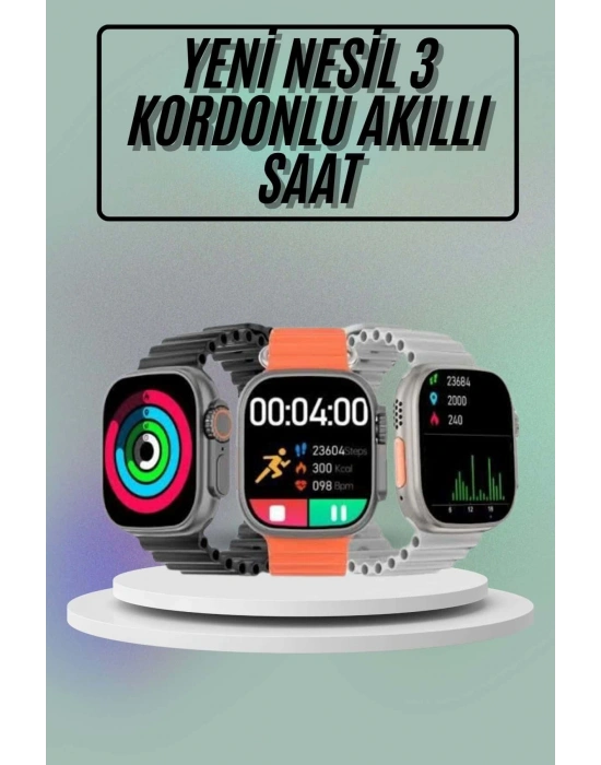 Akıllı Saat Çok Fonksiyonlu Uzun Pil Ömürlü Çağrı Cevaplayabilen Kol Saati