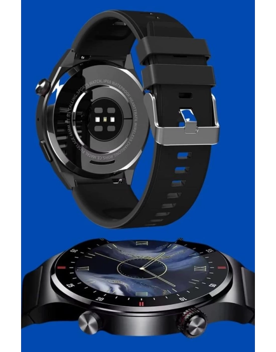 Akıllı Saat Çoklu Kordon Seçeneği Amoled Ekran Çok Fonksiyonlu Bluetooth Bağlantılı