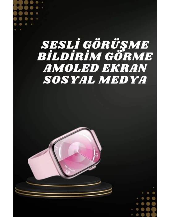 Akıllı Saat İos Andorid Destekli Titreşimli GPS Özelliği Bildirim Özelliği