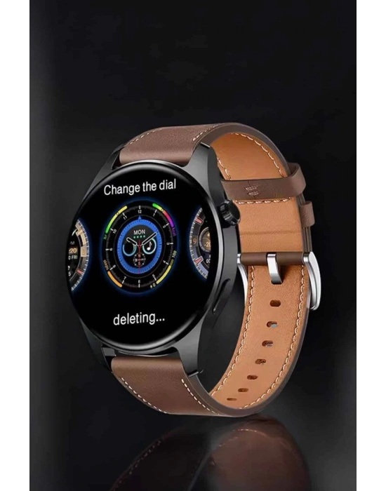Akıllı Saat Sesli Görüşme NFC ve GPS Uyumlu Bluetooth Bağlantılı