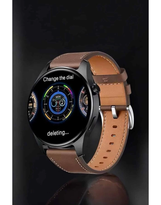 Akıllı Saat Sesli Görüşme NFC ve GPS Uyumlu Bluetooth Bağlantılı