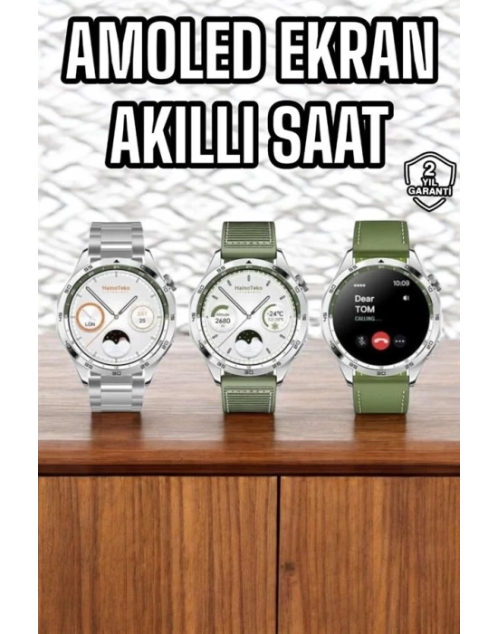 Akıllı Saat Sesli Görüşme Uyku ve Sağlık Takibi NFC Uyumlu