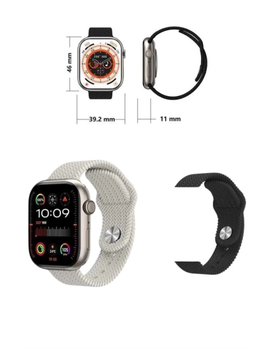 Akıllı Saat Uyku ve Sağlık Takibi GPS Uyumlu Tema Değiştirme
