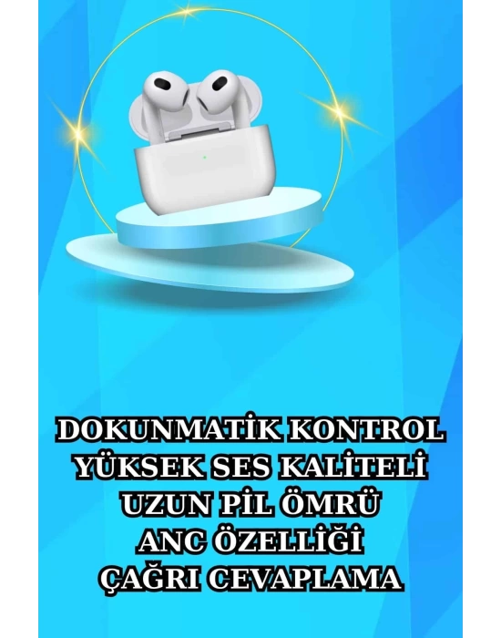 Akıllı Saat ve Kulaklık Seti Bildirim Görme Arama Cevaplama ANC Özelliği