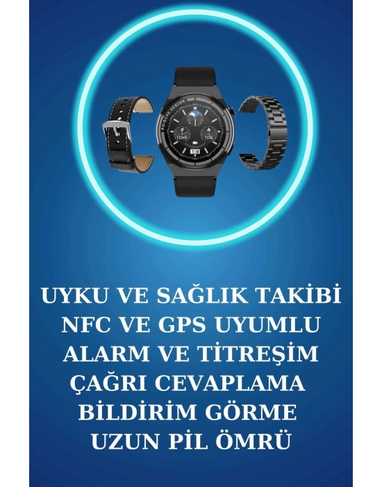 Akıllı Saat ve Kulaklık Seti Bildirim Görme Arama Cevaplama ANC Özelliği