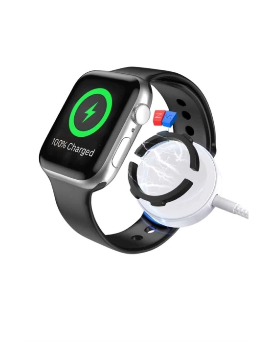 Akıllı Saat Wireless Şarj Yüksek Çözünürlüklü Müzik Dinleme Sesli Cevaplama