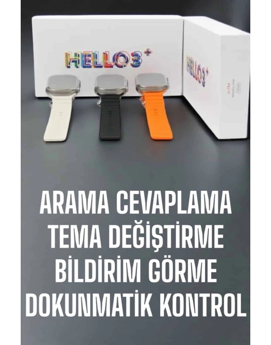Akıllı Saat Yeni Nesil Sesli Asistan Uyku ve Sağlık Takibi Adımsayar