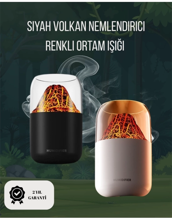 Alev Efektli Ultrasonik Difüzör