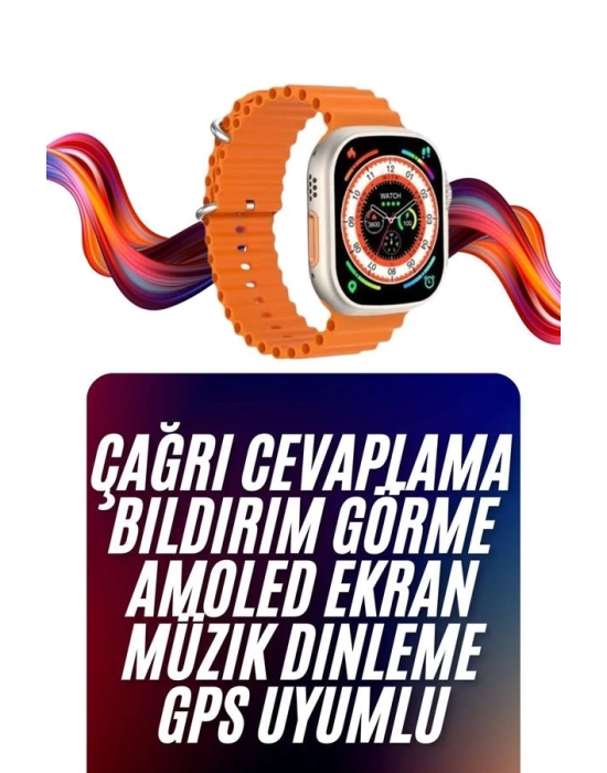 Android ve İOS Uyumlu Uyku ve Sağlık Takibi Yapabilen 3 Kordonlu Akıllı Saat