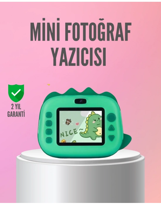 Anında Baskı Özellikli GCH62 Çift Lensli Dijital Kamera